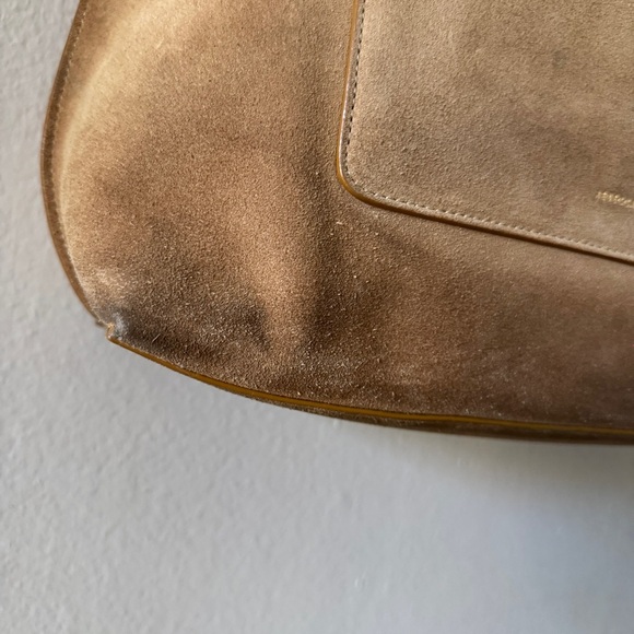 Rebecca Minkoff Megan Suede Shopper Tote Bag tan - Picture 12 of 16